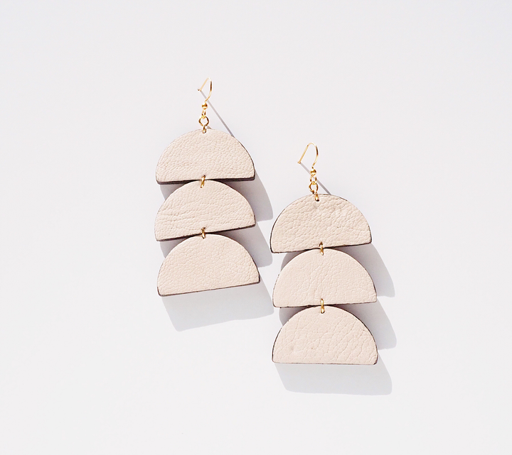 Gigi Leather Earrings