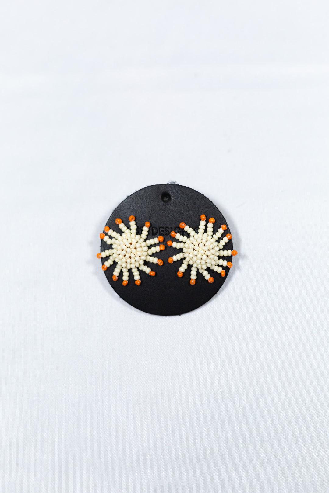 Beaded Sunburst Earring