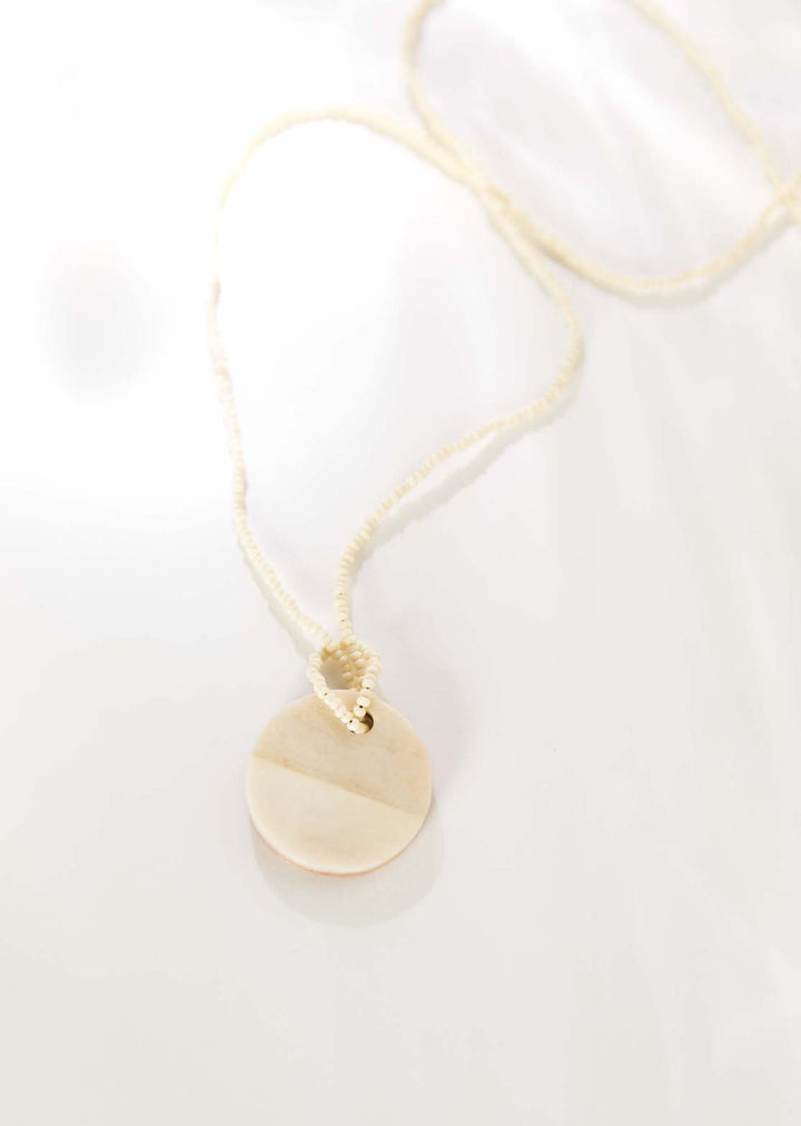 Bone Pendant Necklace