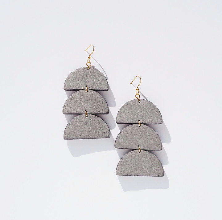 Gigi Leather Earrings