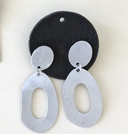 Alexa Aluminum Drop Earrings